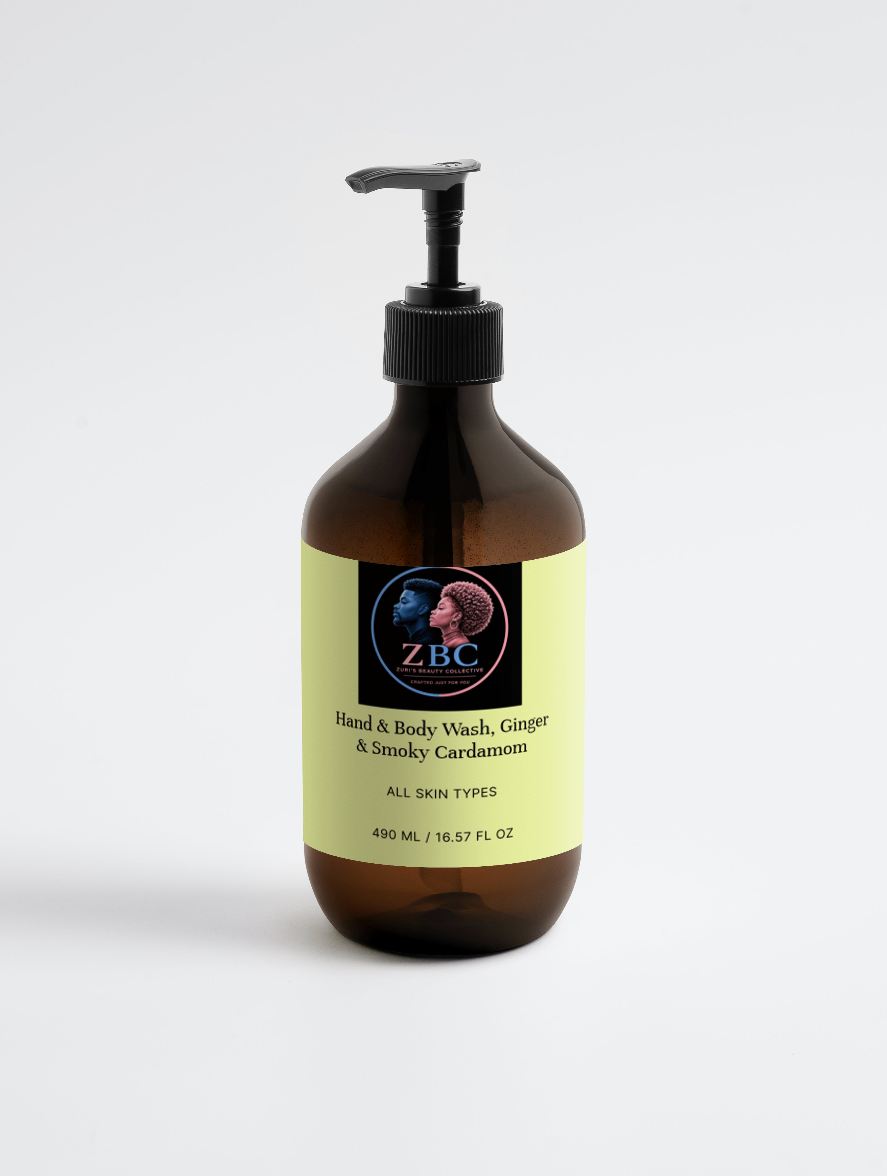 Hand & Body Wash, Ginger & Smoky Cardamom