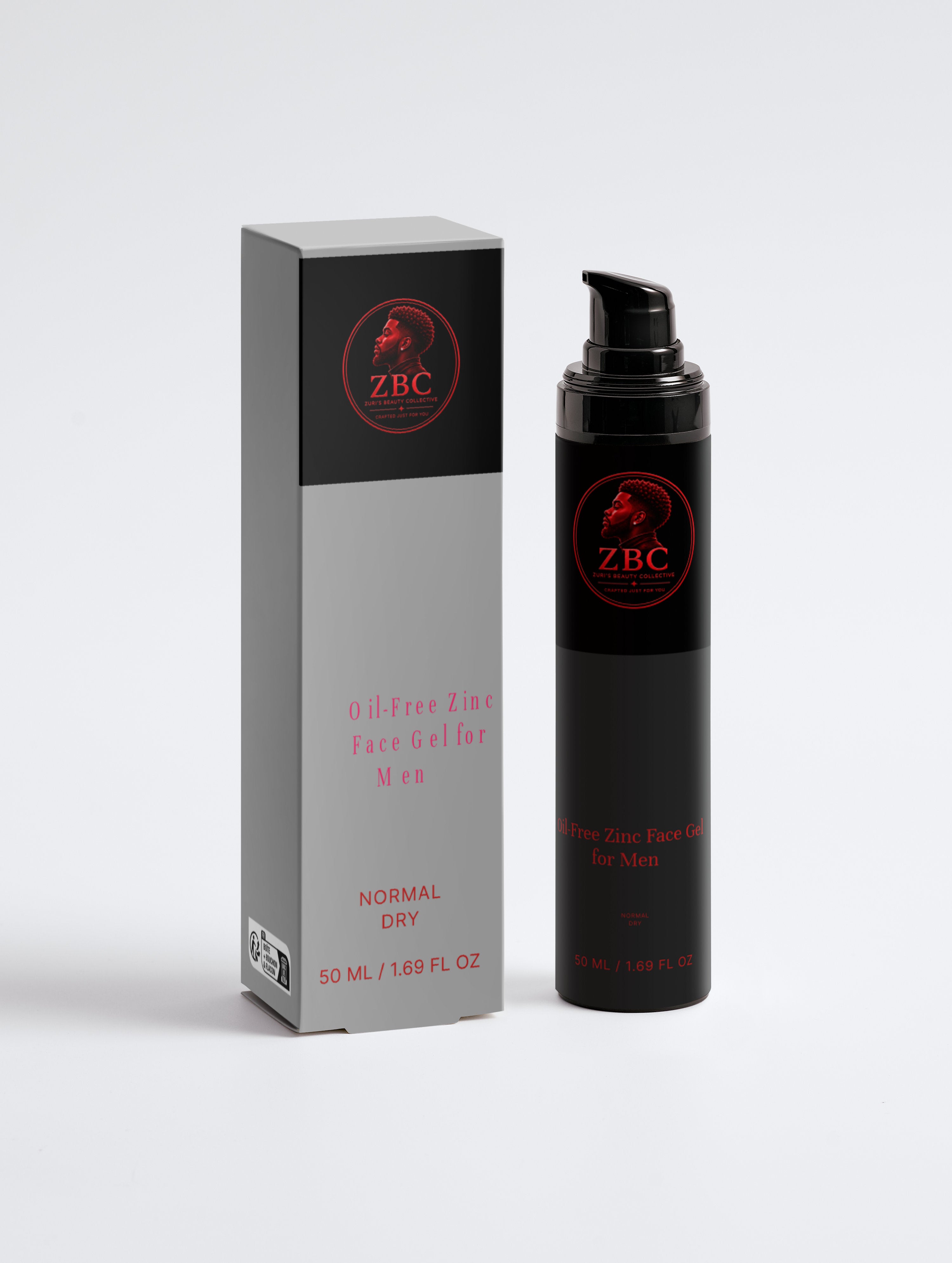 Oil-Free Zinc Face Gel for Men